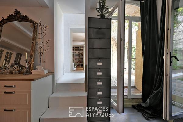 Maison de ville avec cour intérieure et piscine quartier Révolution