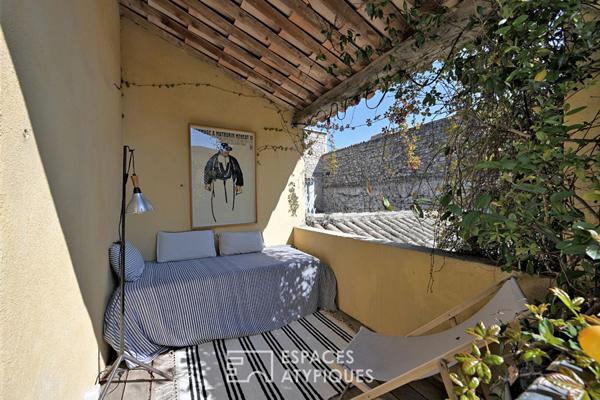 Maison de ville avec cour intérieure et piscine quartier Révolution