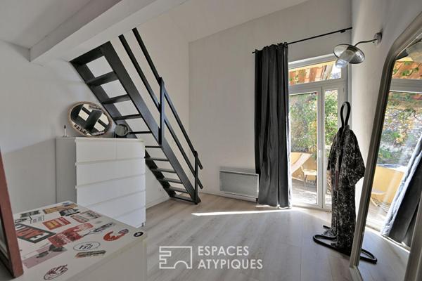 Maison de ville avec cour intérieure et piscine quartier Révolution