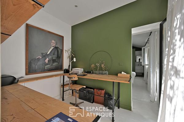 Maison de ville avec cour intérieure et piscine quartier Révolution