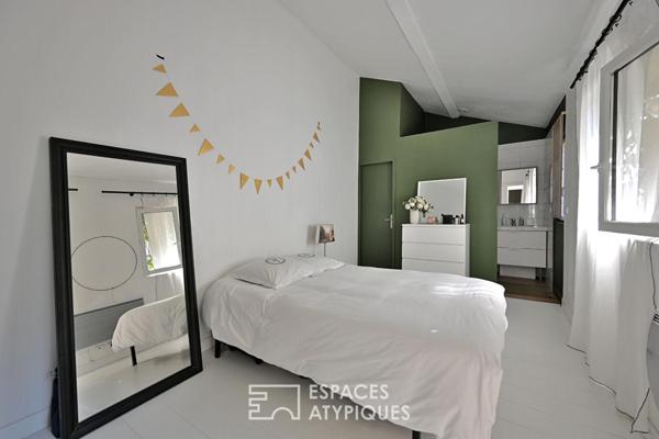 Maison de ville avec cour intérieure et piscine quartier Révolution