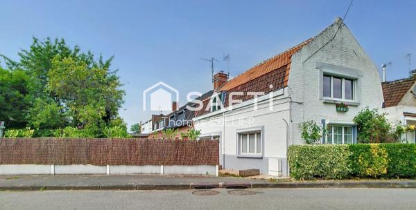 Maison flamande typique à Sailly-lez-Lannoy