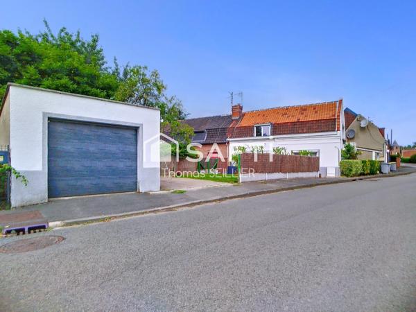 Maison flamande typique à Sailly-lez-Lannoy