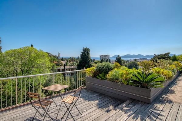 Appartement d'exception avec terrasse vue mer