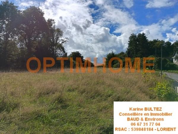 Terrain à vendre de 539,00 m² BAUD (56)