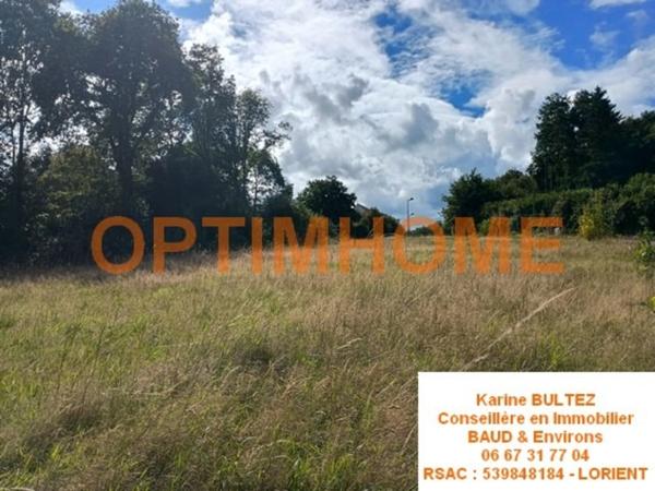 Terrain à vendre de 539,00 m² BAUD (56)