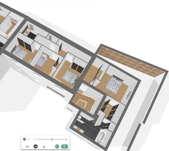 Maison à réhabiliter et imaginer....161m2 sur terrain piscinable