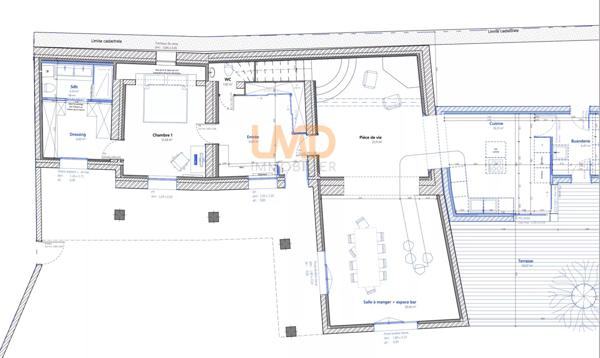 Maison rénovée, 4 chambres, piscine