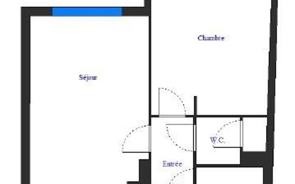 Appartement à vendre    2 pièces • 44,73 m2 Nice