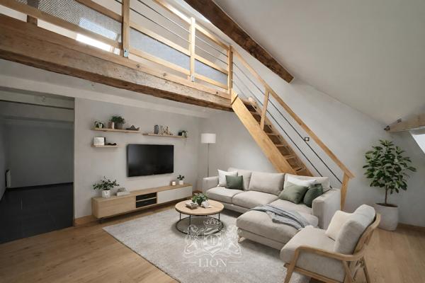 QPV - Vieux Lille - T3 bis en duplex non meublé
