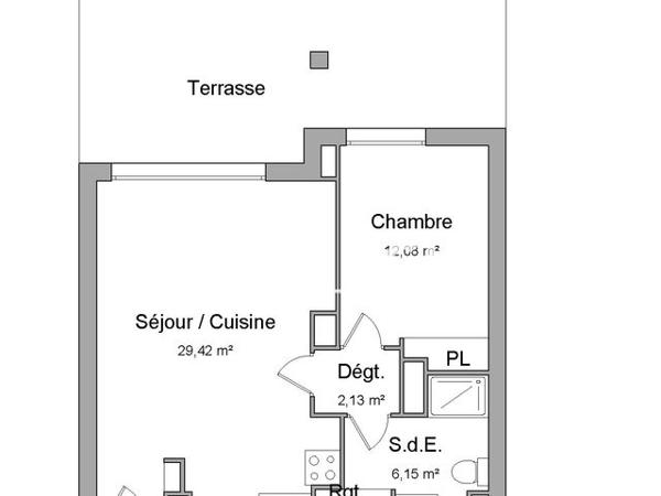 Location Appartement 2 pièces 50.8 m² - 8 RUE CLAUDE BERRI Perpignan 66000