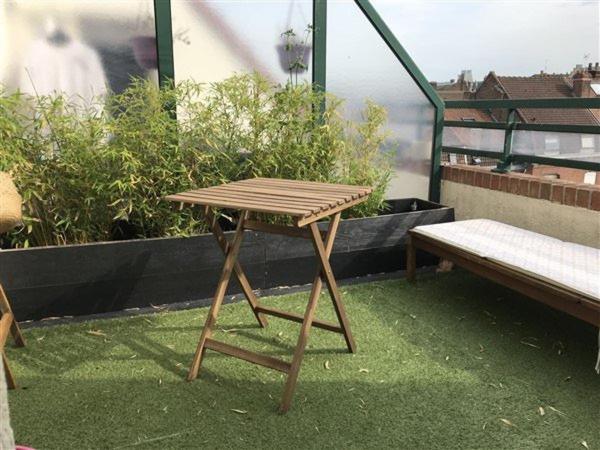 CENTRE-VILLE DE BETHUNE T2 de 30 m² avec terrasse exposée sud et parking privatif !