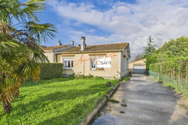 Maison de plain-pied 3 pièces, proche gare