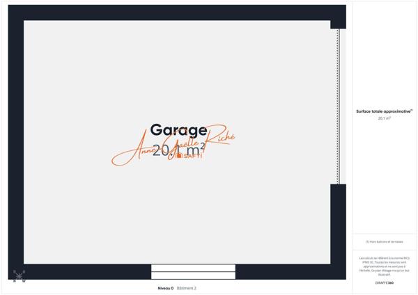 Maison de plain-pied 3 pièces, proche gare