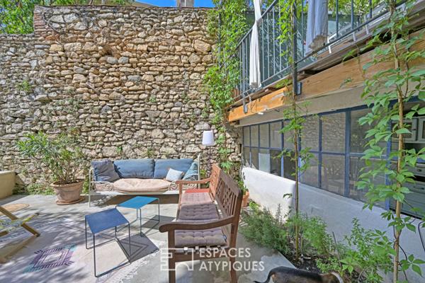 Maison de charme avec cour et bassin Nîmes, quartier Révolution