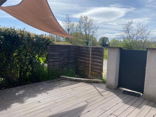 construction de 2000, maison T3+ jardin+parking privée