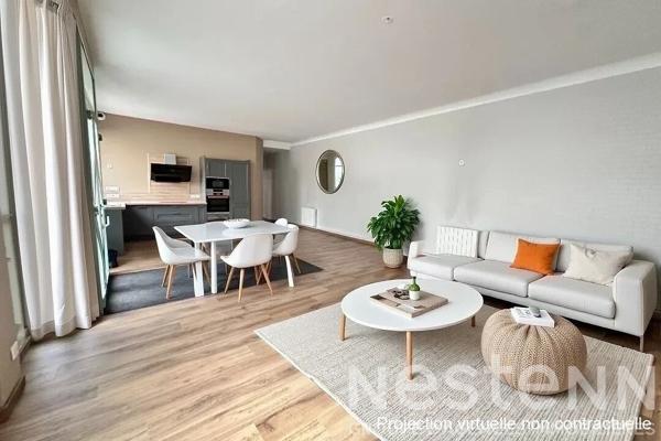 Appartement rénové 3 chambres quartier Montoise - Le Mans Rive Droite proche tram et centre-ville