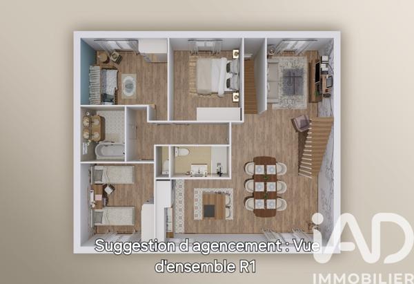 Appartement à vendre 5 pièces 115 m² Arcueil