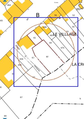 Terrain à bâtir 1350m² - Harville