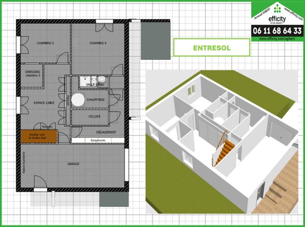 Maison
         5 pièces
        - 155 m² Exclusivité 525 000 € *