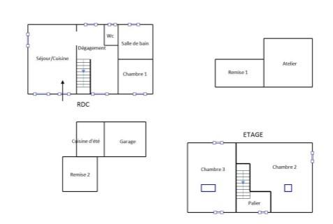 Jardres (86800) Maison rénovée avec dépendances – 3 chambres – secteur calme