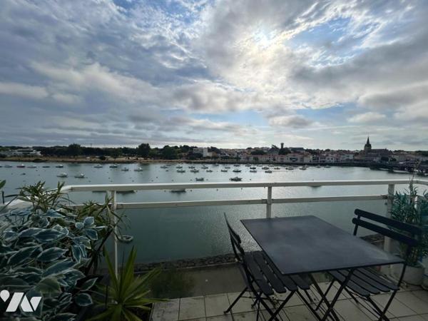 Appartement T3 d'exception de 71 m² à Saint Gilles Croix de Vie centre avec vue exceptionnelle