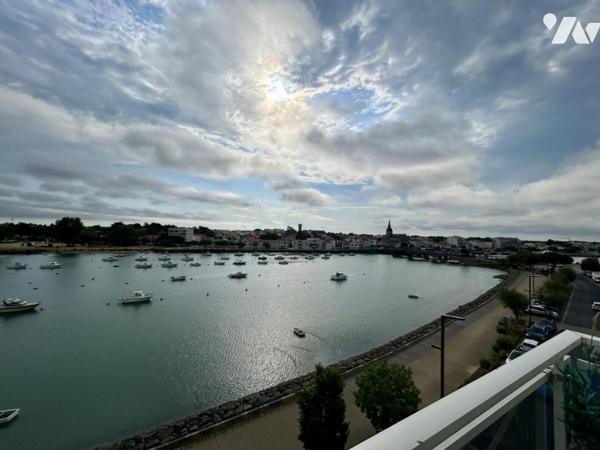 Appartement T3 d'exception de 71 m² à Saint Gilles Croix de Vie centre avec vue exceptionnelle