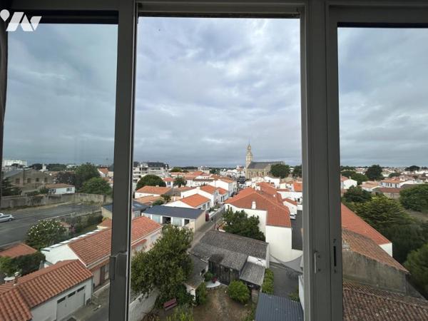 Appartement T3 d'exception de 71 m² à Saint Gilles Croix de Vie centre avec vue exceptionnelle