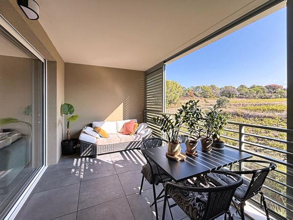 FREJUS CAPITOU - T3 avec Garage et Parking au calme avec terrasse sans vis-à-vis