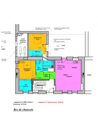Immeuble à vendre 236 m² Vire Normandie
