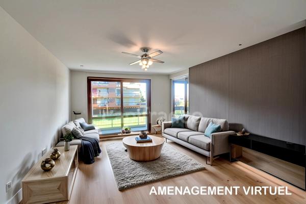 T4 de 88 m² traversant avec balcons à Pontcharra (38530)