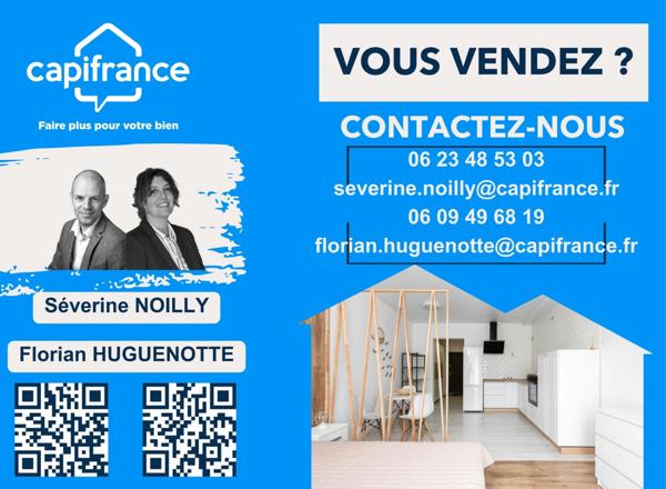 T4 de 88 m² traversant avec balcons à Pontcharra (38530)