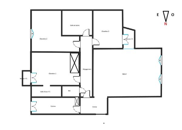 Appartement
         4 pièces
        - 86 m² Bien prestige 983 000 € *
