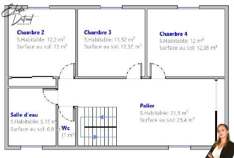 Maison
         8 pièces
        - 199 m² Exclusivité 422 900 €*