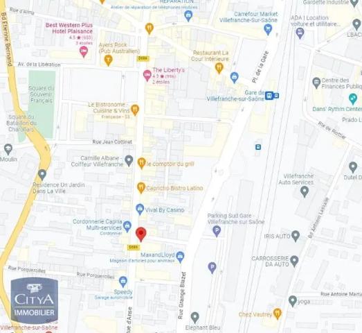 Appartement à louer 3 pièces 66.99m² Villefranche-sur-Saône (69400)
