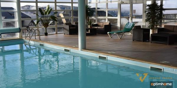 Charmant T2 + coin montagne 6 couchages avec piscine et sauna Peyragudes