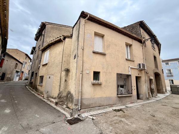 Dpt Aude (11), à vendre TREBES maison P3 de 72 m², dex chambres
