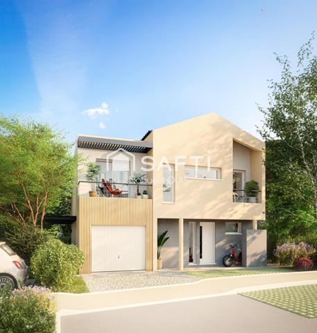 Villa 5 pièces neuve avec jardin