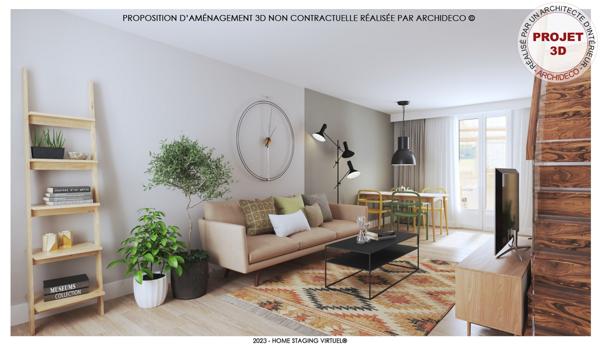 Maison T5 (106 m²) à CESSON  vie de plein pied 