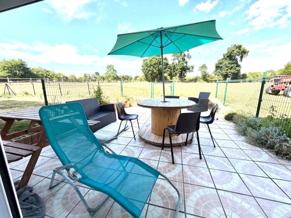 🌿 LES OUBEAUX (14230) – Domaine de charme avec chambres d’hôtes, roulotte et plus de 2,2 hectares