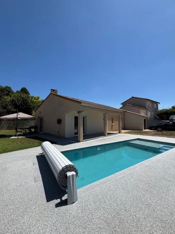 Maison Moderne avec Piscine - Au Cœur des Vignobles - LARNAGE (26) - Cadre de Vie Privilégié