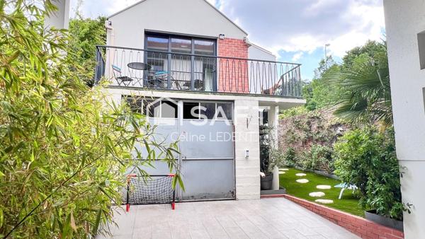 Maison non mitoyenne avec garage jardin et dépendance