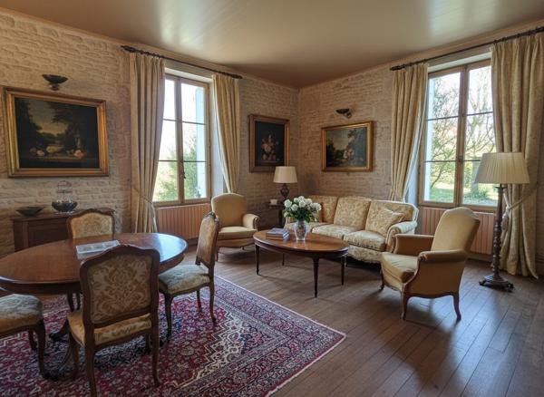 Maison de maître avec boxes à chevaux et terrain de 6 600 m²