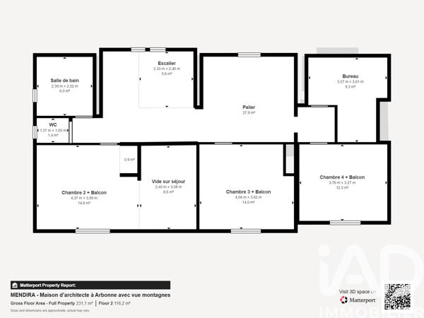 Maison à vendre 6 pièces 180 m² Arbonne