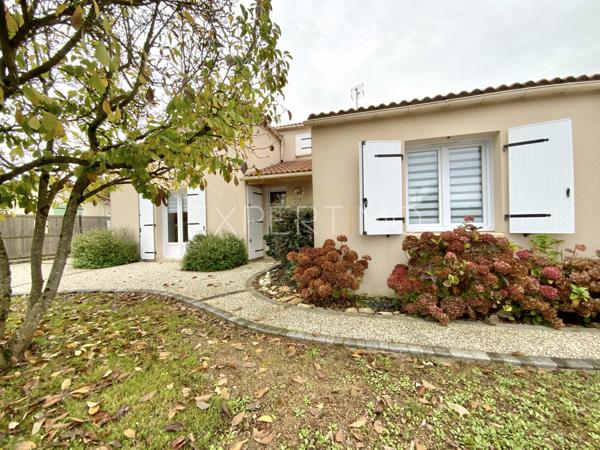 Saint-Vincent-sur-Jard (85520) JARD-SUR-MER, PROCHE PLAGE- T4 de 85m2 3 chambres dont 2 de plain-pied - Terrain de 490 m2