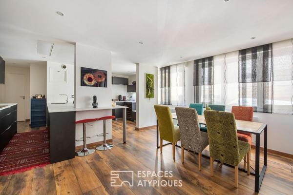 Appartement contemporain proche de la Place de la Croix-Rousse
