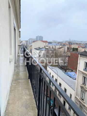 Appartement 2 pièces - Saint Ouen Sur Seine - 51.09 m2 - Balcon