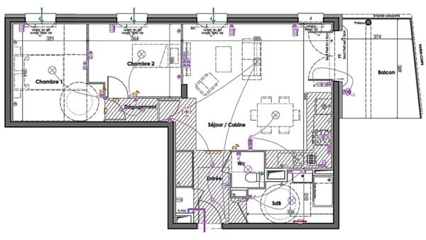 Appartement à vendre 3 pièces 70 m² Claix