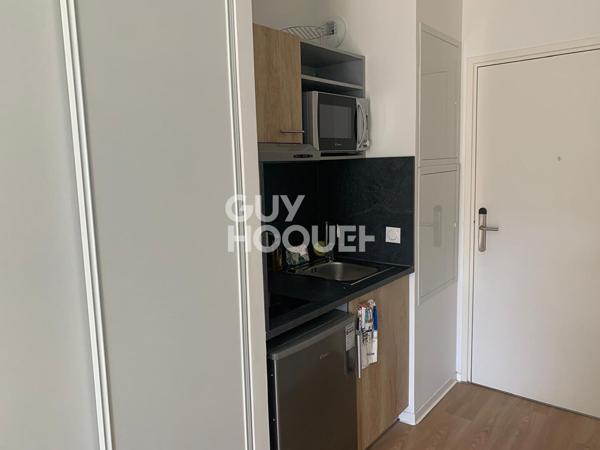INVESTISSEMENT LMNP : STUDIO MEUBLE RESIDENCE ETUDIANTE