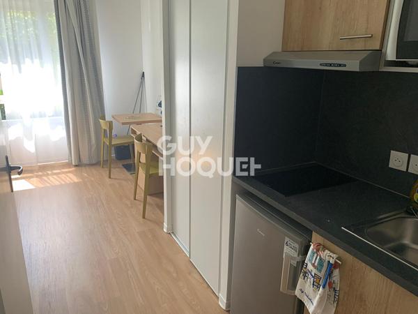 INVESTISSEMENT LMNP : STUDIO MEUBLE RESIDENCE ETUDIANTE